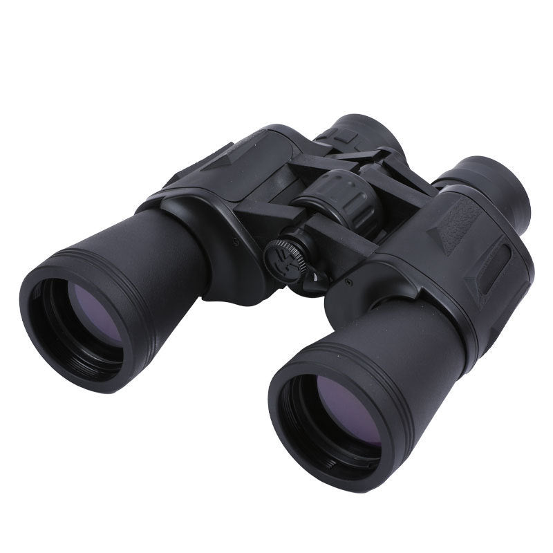 20x50 HD High-Power Binoculars for Outdoor Travel Viewing in Black