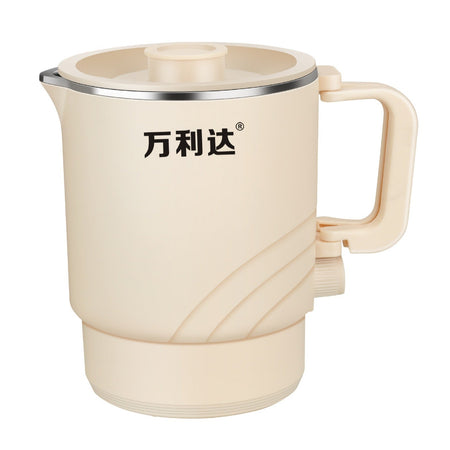 316 seamless Compact Folding 304 Stainless Steel Electric Kettle for Travel and Home Use