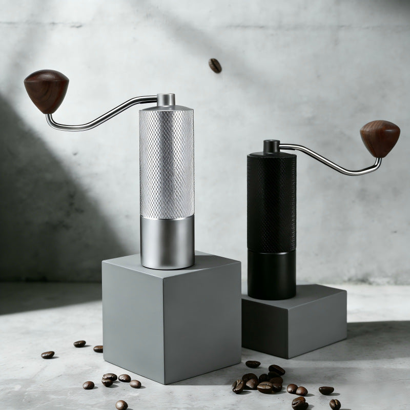 Five-star grinding Portable Stainless Steel Manual Coffee Grinder Hand Crank Mill
