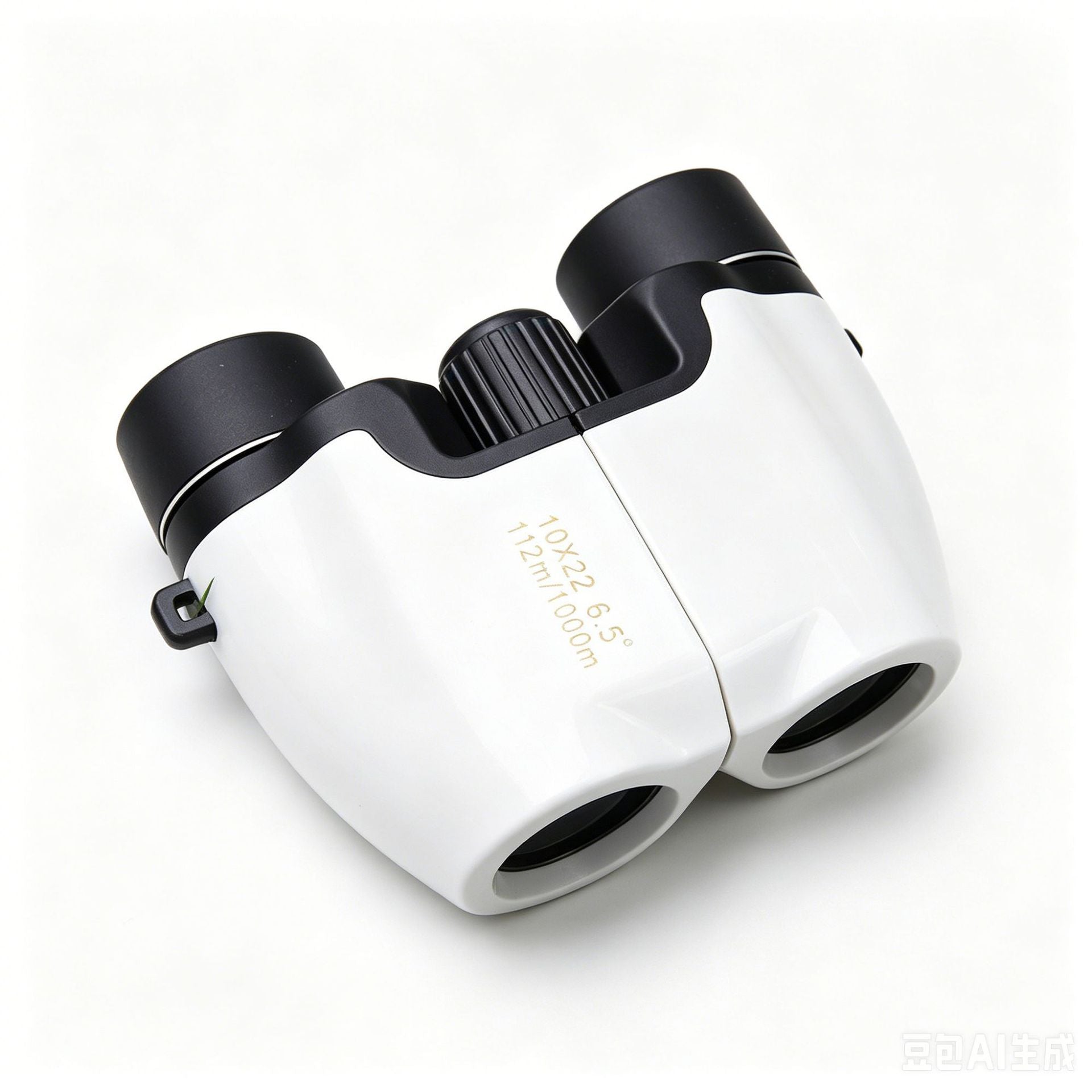 10x22 Compact HD Portable Binoculars for Outdoor and Concert Use in White
