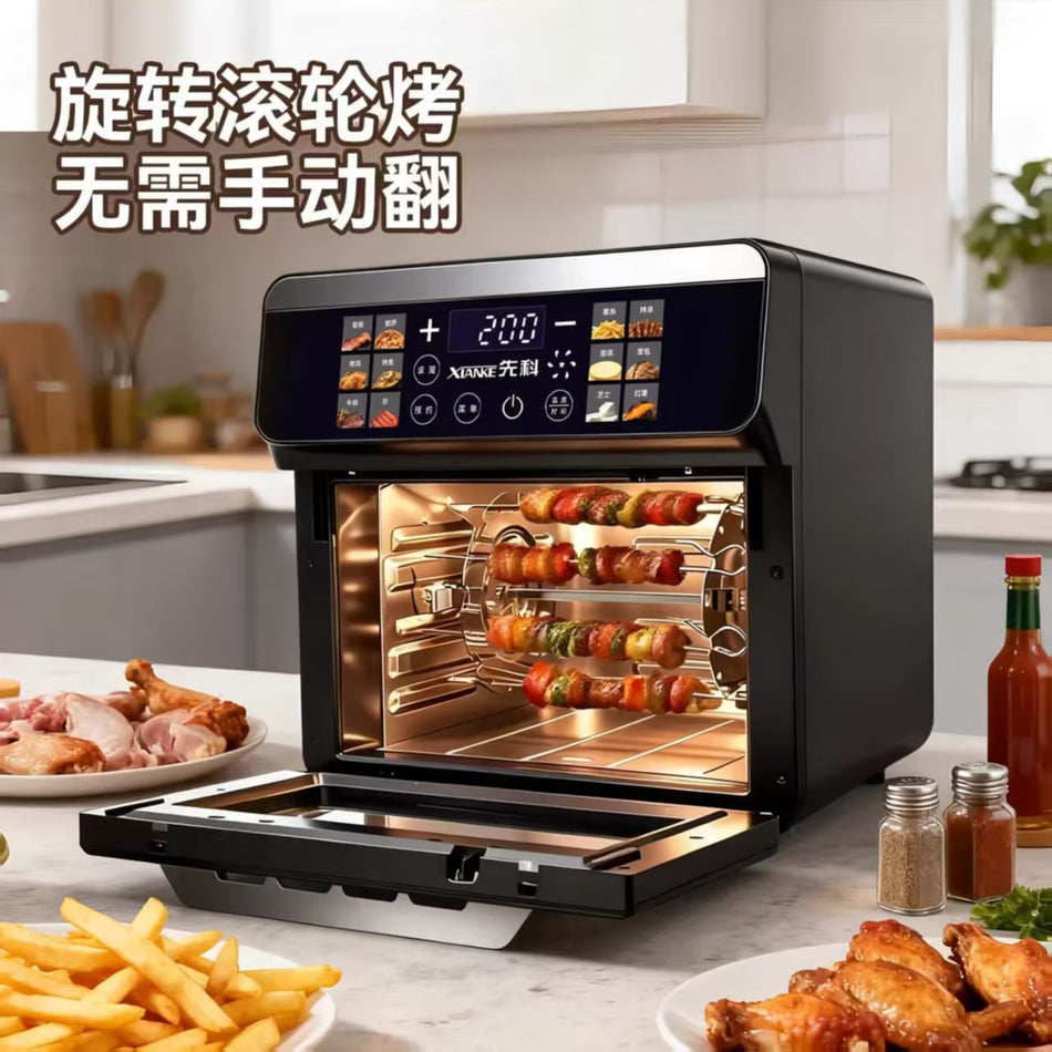 Large Capacity Visual Air Fryer Oven with Touch Screen Control