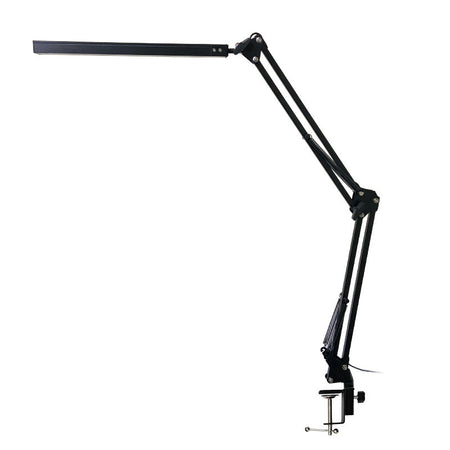 Black iron Rechargeable Eye Protection Desk Lamp Clip Study Reading Light