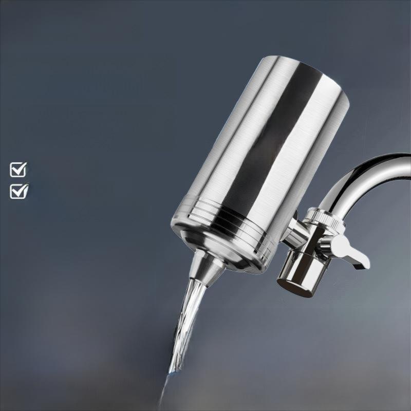 Stainless Steel Faucet Purifier with Ceramic Filter