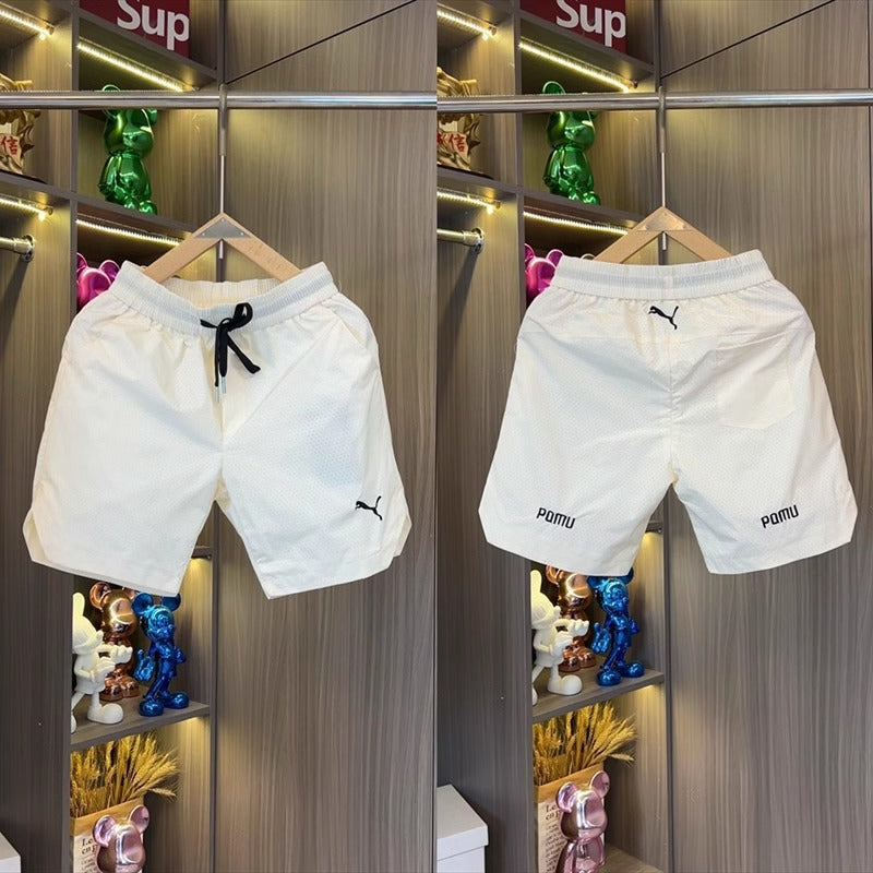 Men's Quick-Dry Beach Shorts Lightweight Straight Fit