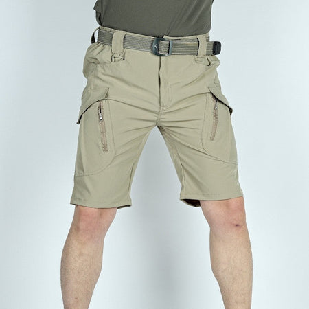 Men's Tactical Casual Shorts Versatile Five-Point Design in Black