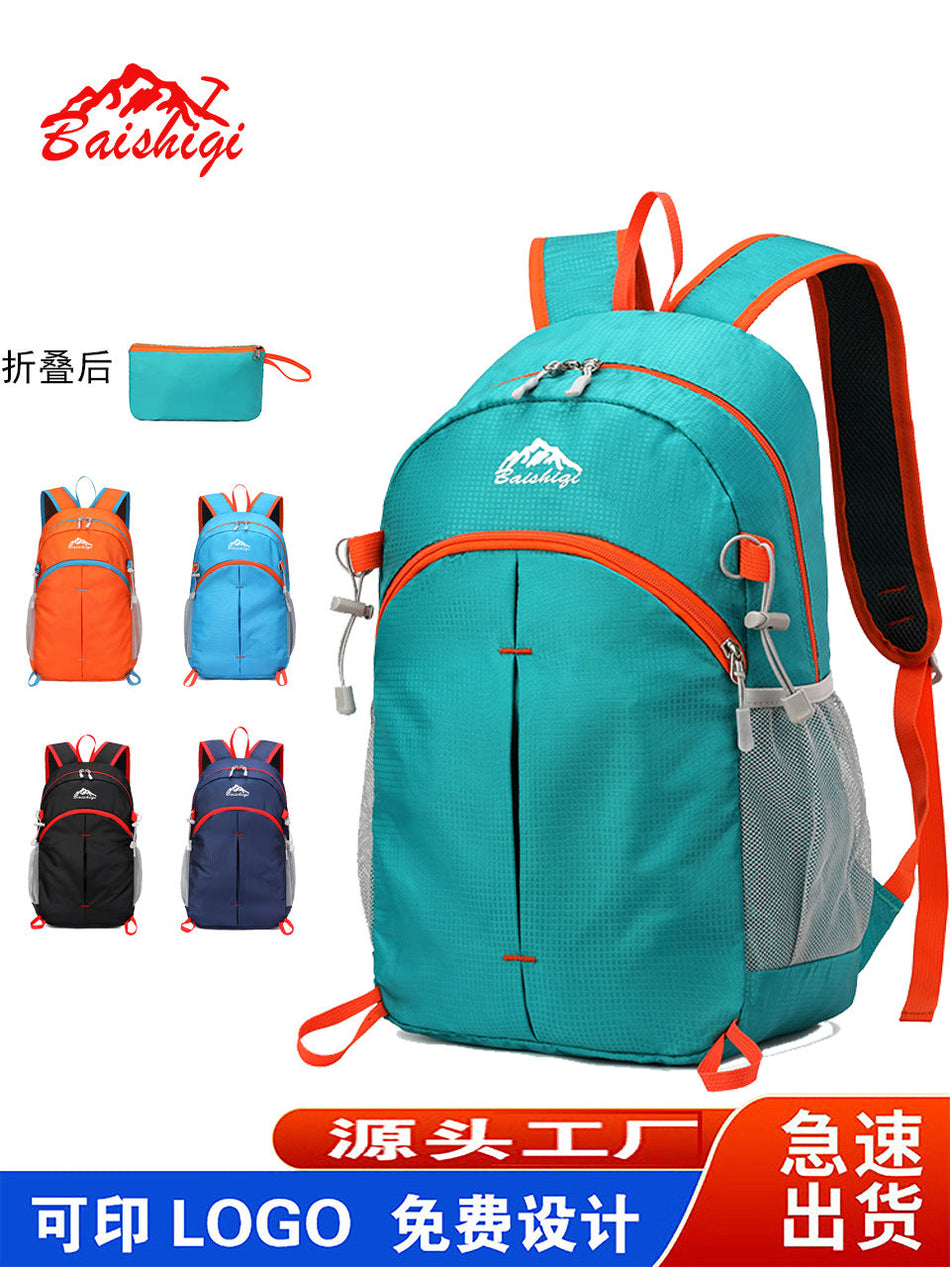 Ultra-Light Foldable Hiking Backpack Water-Repellent Design