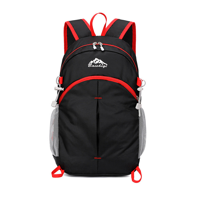 Ultra-Light Foldable Hiking Backpack Water-Repellent Design in Black [High Quality Fabric]