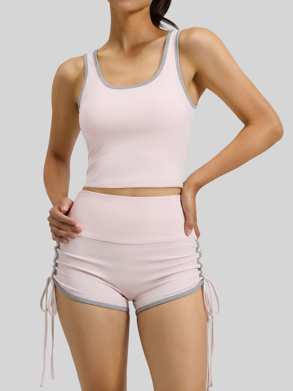 Juyitang High-Intensity Sports Suit with Chest Pads