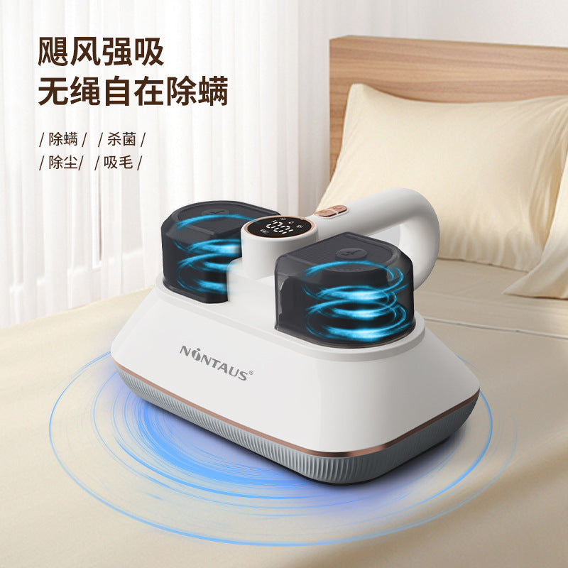 Handheld Mite Removal Vacuum Cleaner Rechargeable Dual-Cup
