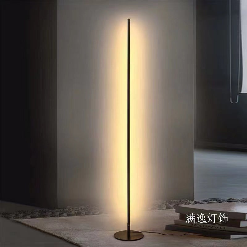 Monochrome-warm light Nordic Minimalist Floor Lamp Ambient Corner Standing Light
