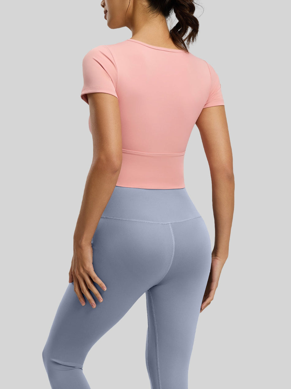 Juyitang Breathable Slim All-In-One Running & Fitness Yoga Suit