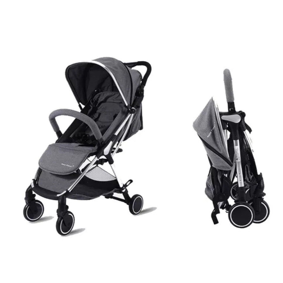 Baby Stroller Lightweight Folding Reclining Four-Wheel Travel