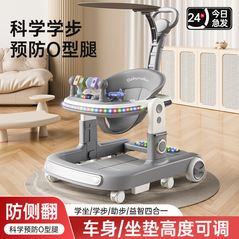 Multifunctional Baby Walker Push Stroller Early Walking Support