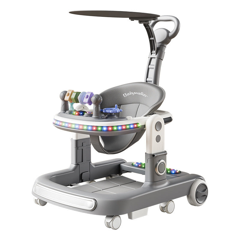 Multifunctional Baby Walker Push Stroller Early Walking Support