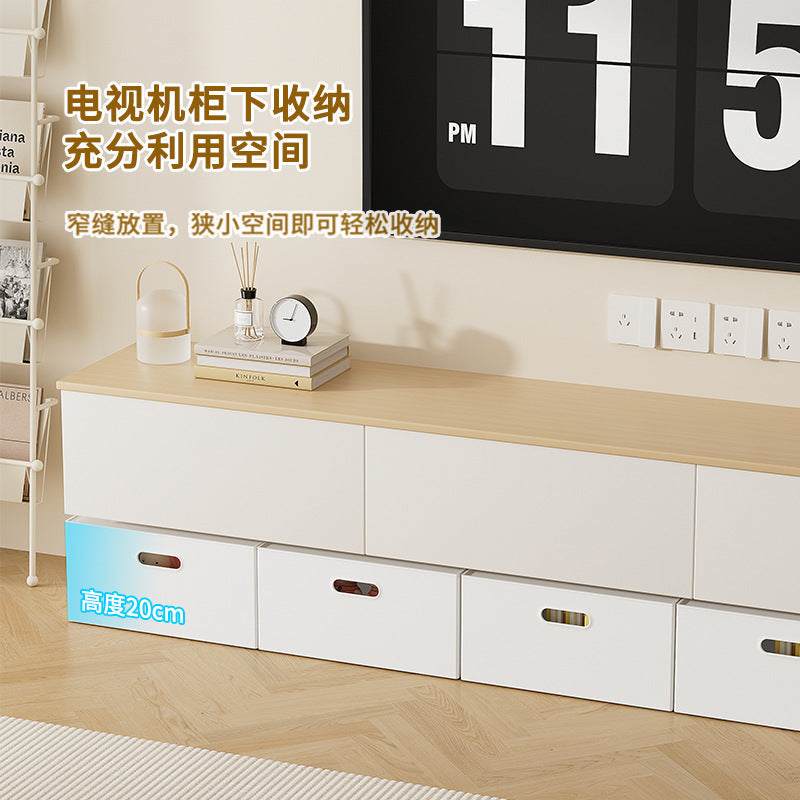 Japanese-Style Foldable Storage Box for Clothes and Toys