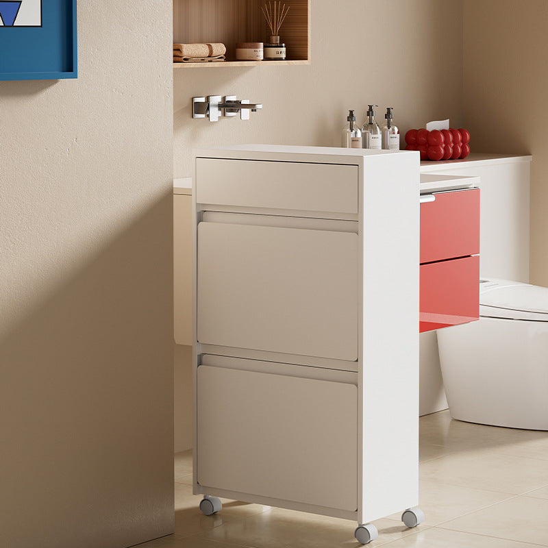 9065-1 Multi-Layer Mobile Storage Cabinet with Wheels for Home