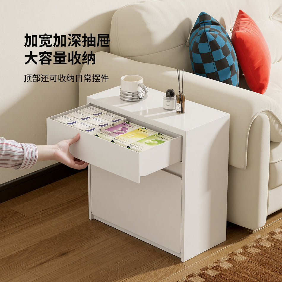 Multi-Layer Mobile Storage Cabinet with Wheels for Home