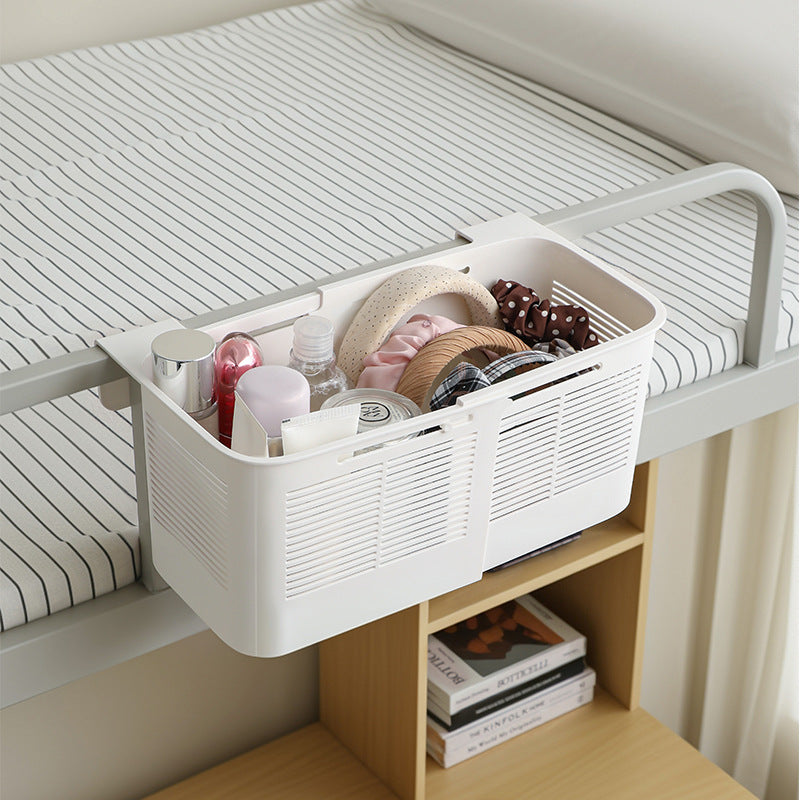 Extra large Retractable Hanging Storage Basket for Bedside Organizing