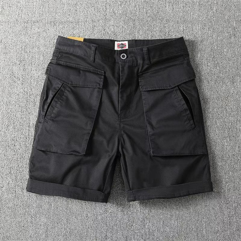 Men's Cargo Shorts Loose Straight Fit Casual Streetwear