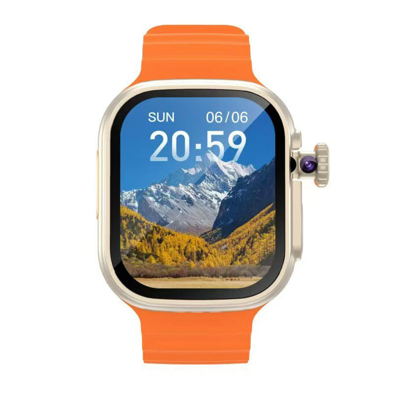 5G Kids Smartwatch with Camera, GPS and Health Tracking in Gold
