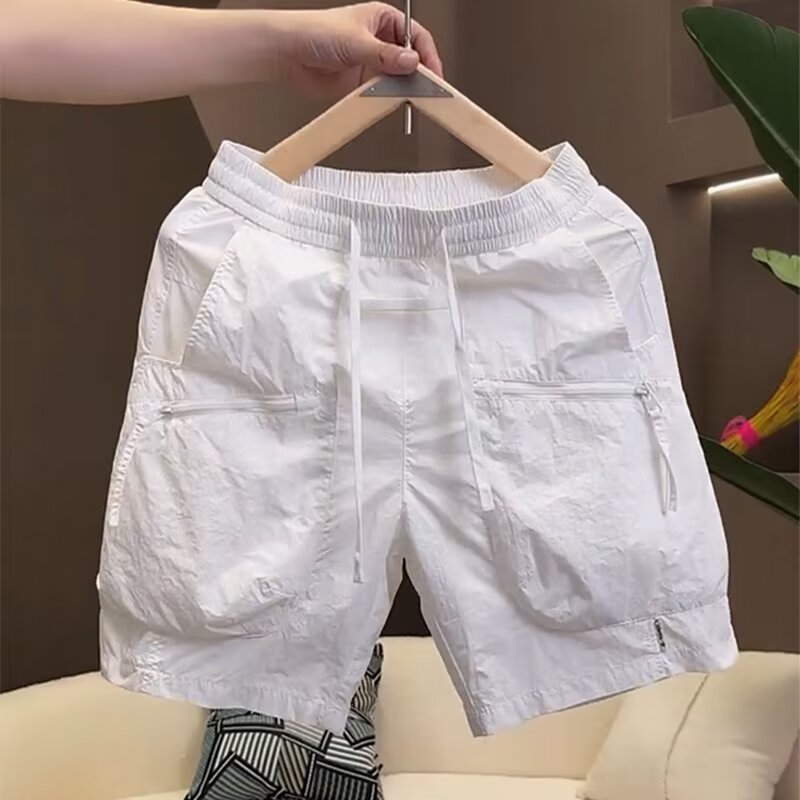 Men's Quick-Dry Cargo Shorts Multi-Pocket Casual Workwear