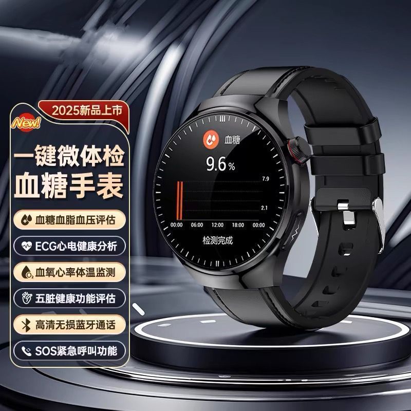 Advanced Health Monitoring Smartwatch with NFC and AI Features