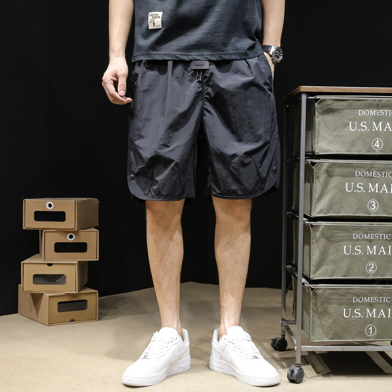 Men's Quick-Dry Beach Shorts Loose Fit Lightweight Summer