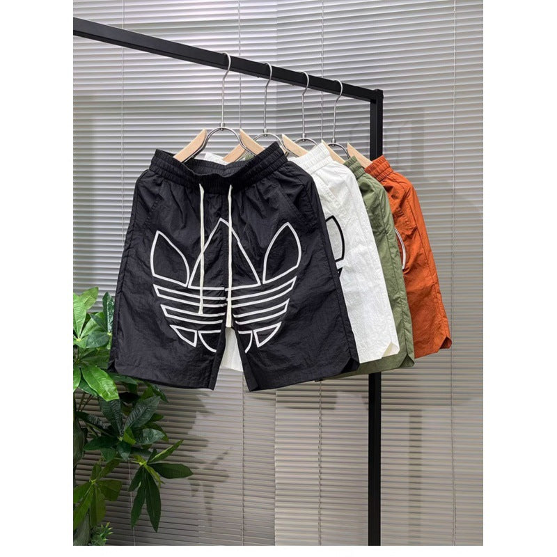 Men's Loose Fit Casual Shorts Korean Style Summer Essential in Black