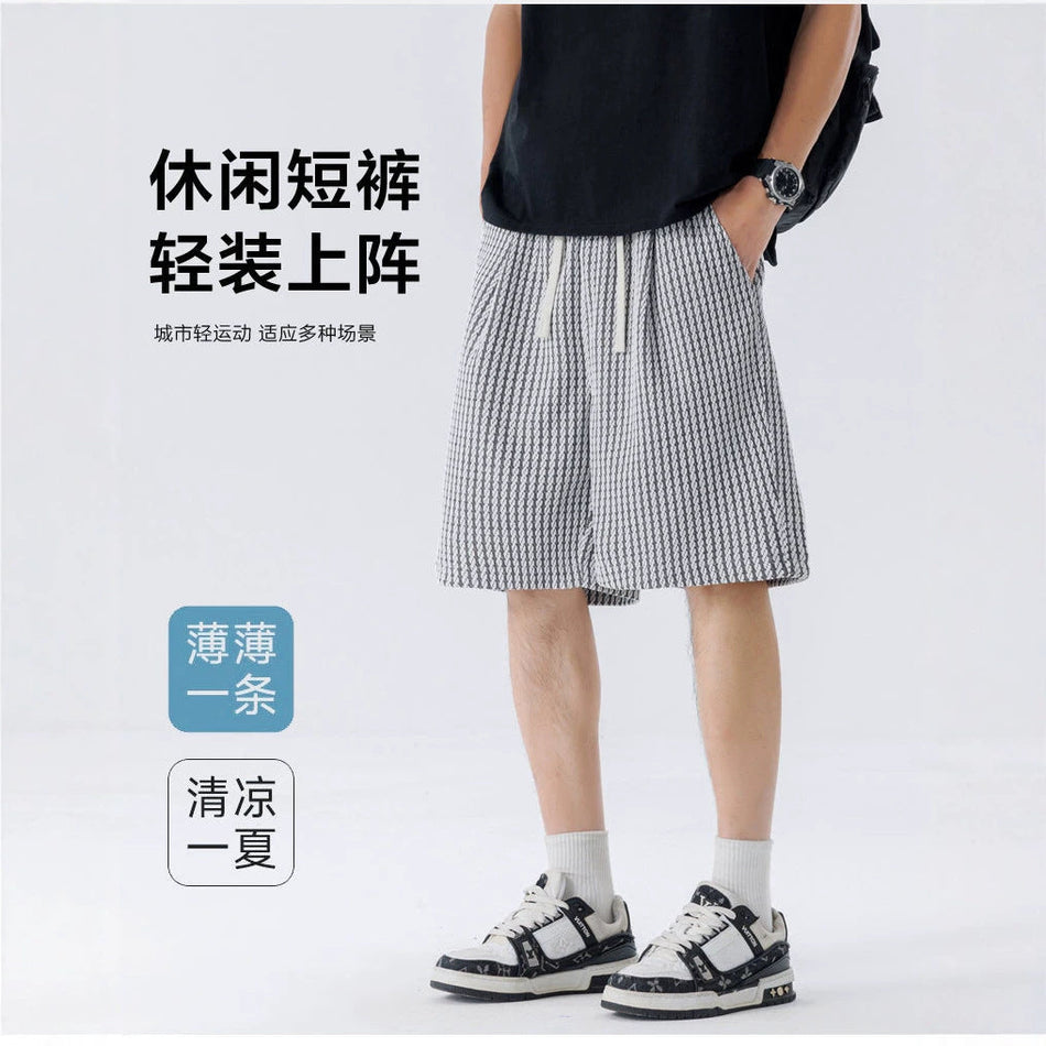 Men's Retro Sports Shorts Loose Fit Casual Summer Wear