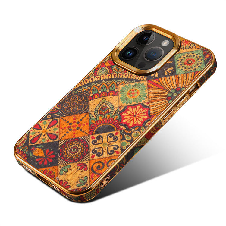 Black electroplated shockproof phone case for iphone series