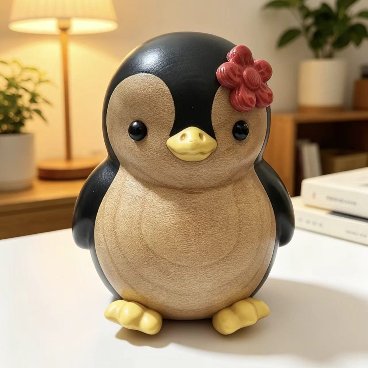 Spliced penguin Playful Sassy Animal Resin Figurines Home Decorative Ornaments