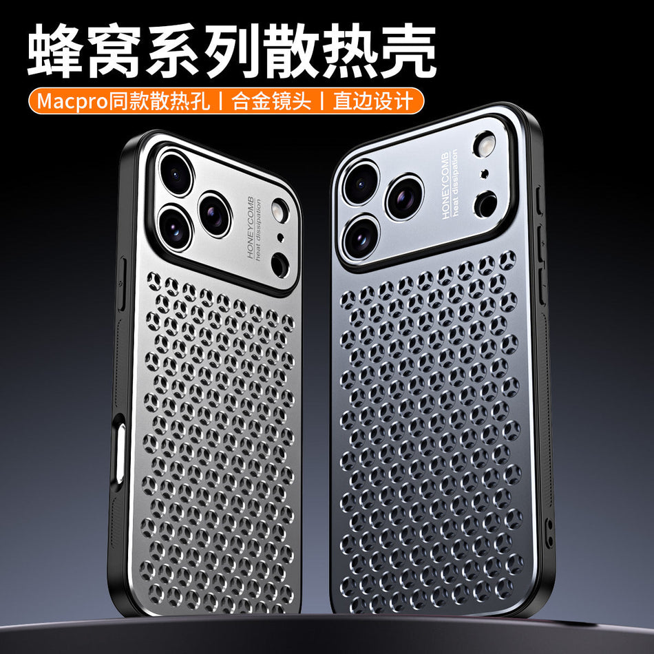 Metal Heat Dissipation Anti-Drop Phone Case for iPhone Series