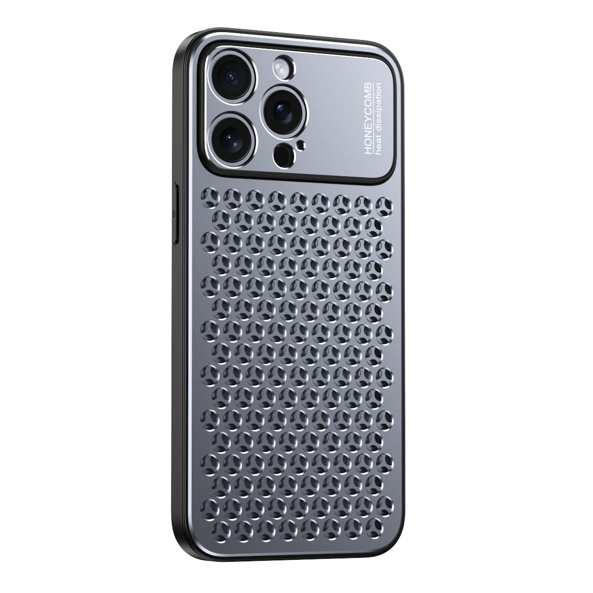 Titanium metal heat dissipation anti-drop phone case for iphone series