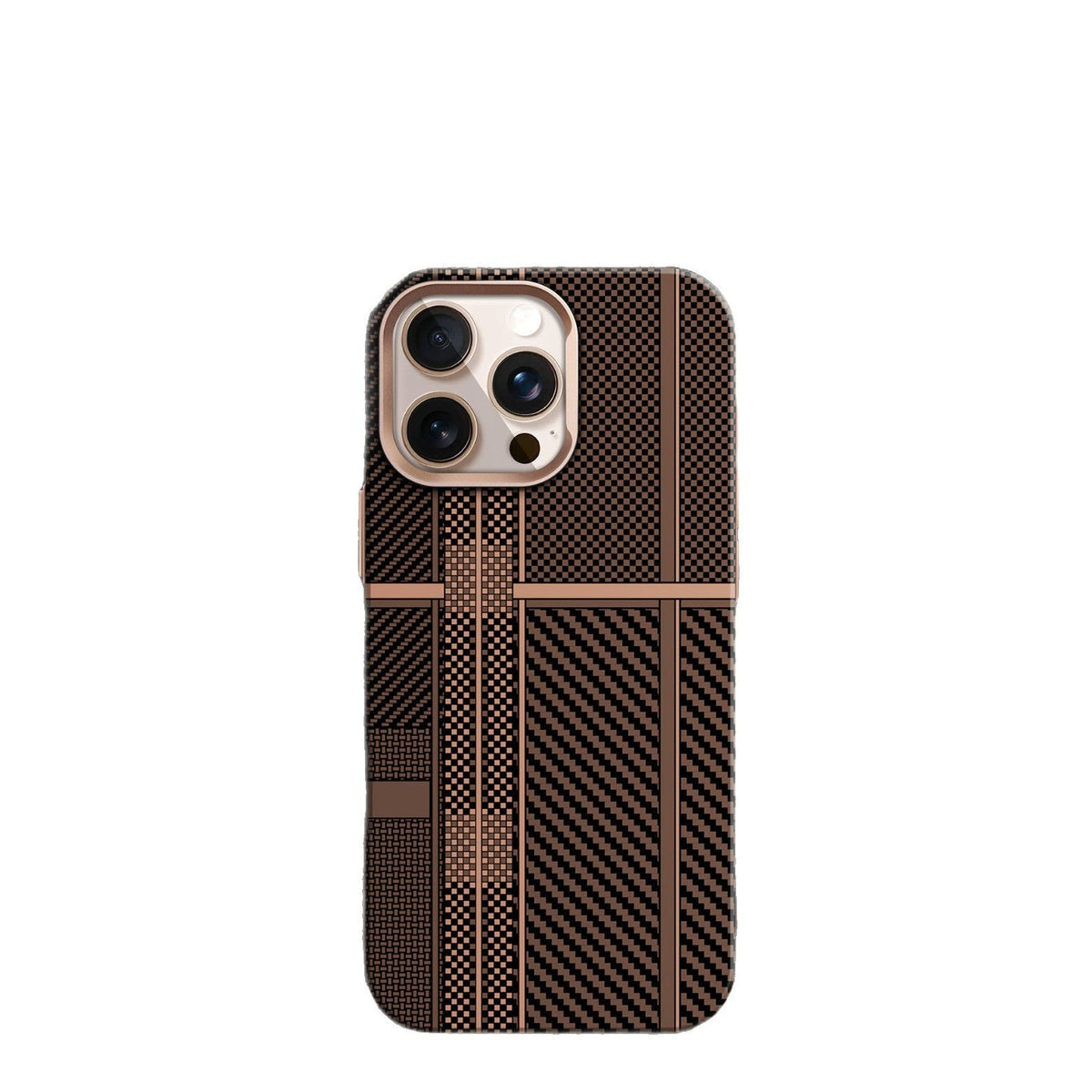 Carbon Fiber Kevlar Magnetic Phone Case for iPhone Series