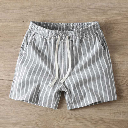 Men's Cotton Sports Shorts Lightweight Running Beach Wear in Black