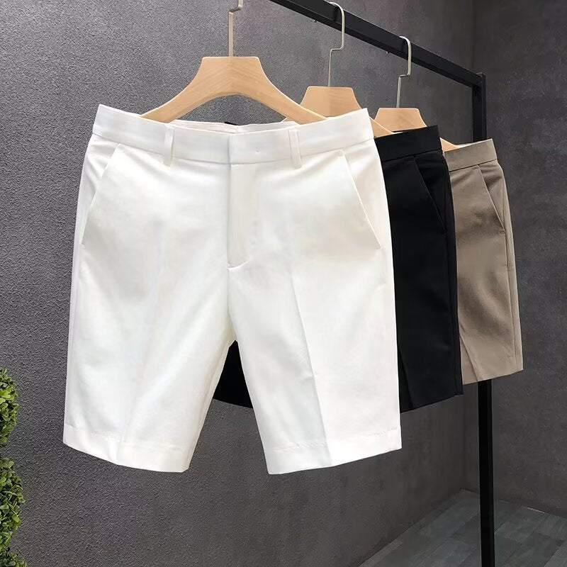 Men's Lightweight Casual Shorts Straight Fit Summer Essential