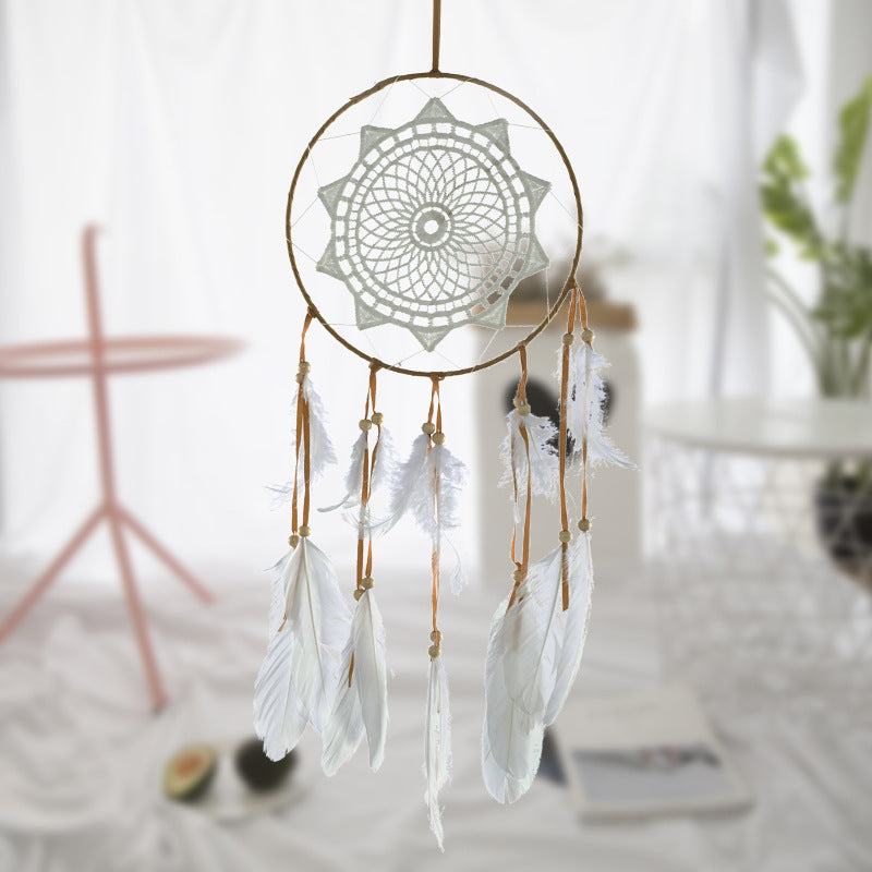 Feather Dreamcatcher Wall Hanging Home Decor Gift