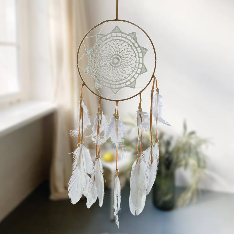 Feather Dreamcatcher Wall Hanging Home Decor Gift