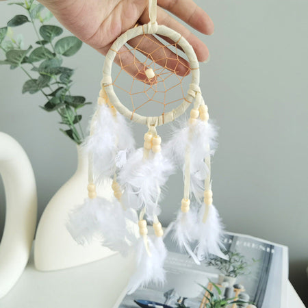 Feather Dreamcatcher Wall Hanging Boho Home Decor Gift