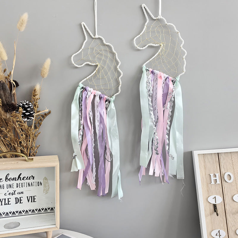 Feather Dream Catcher Wall Hanging Boho Home Decor
