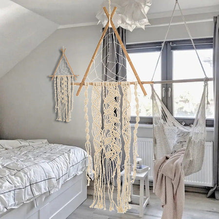 Feather Dream Catcher Wall Hanging Boho Home Decor