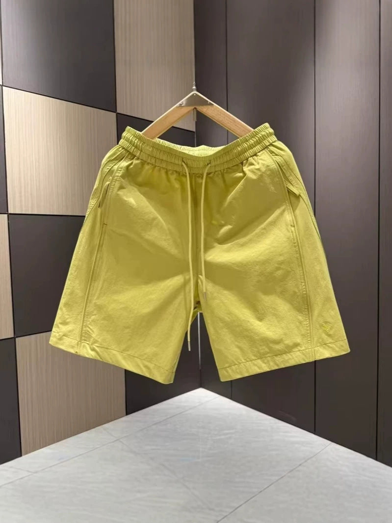 Men's Quick-Dry Shorts Lightweight Breathable Drawstring Shorts