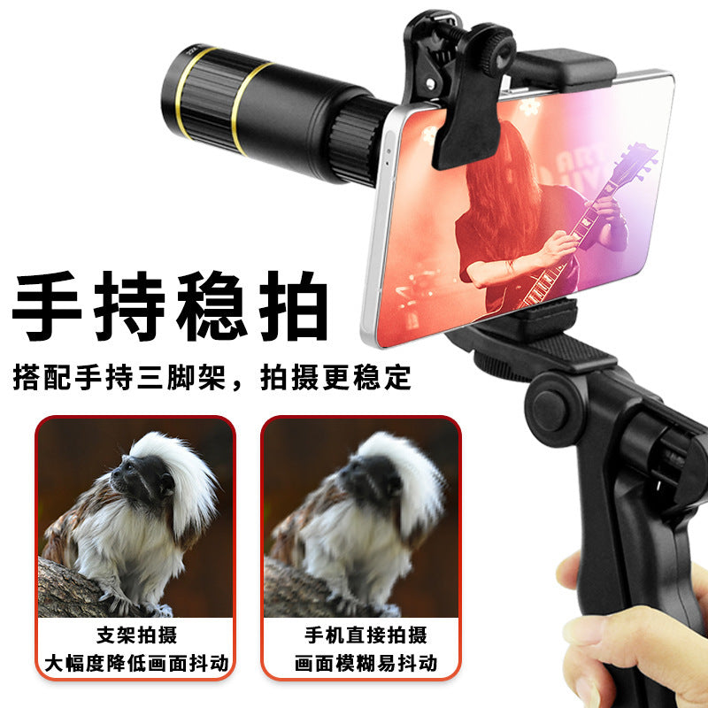 4K Mobile Phone 22X Telephoto Lens Monocular Zoom Camera Pro
