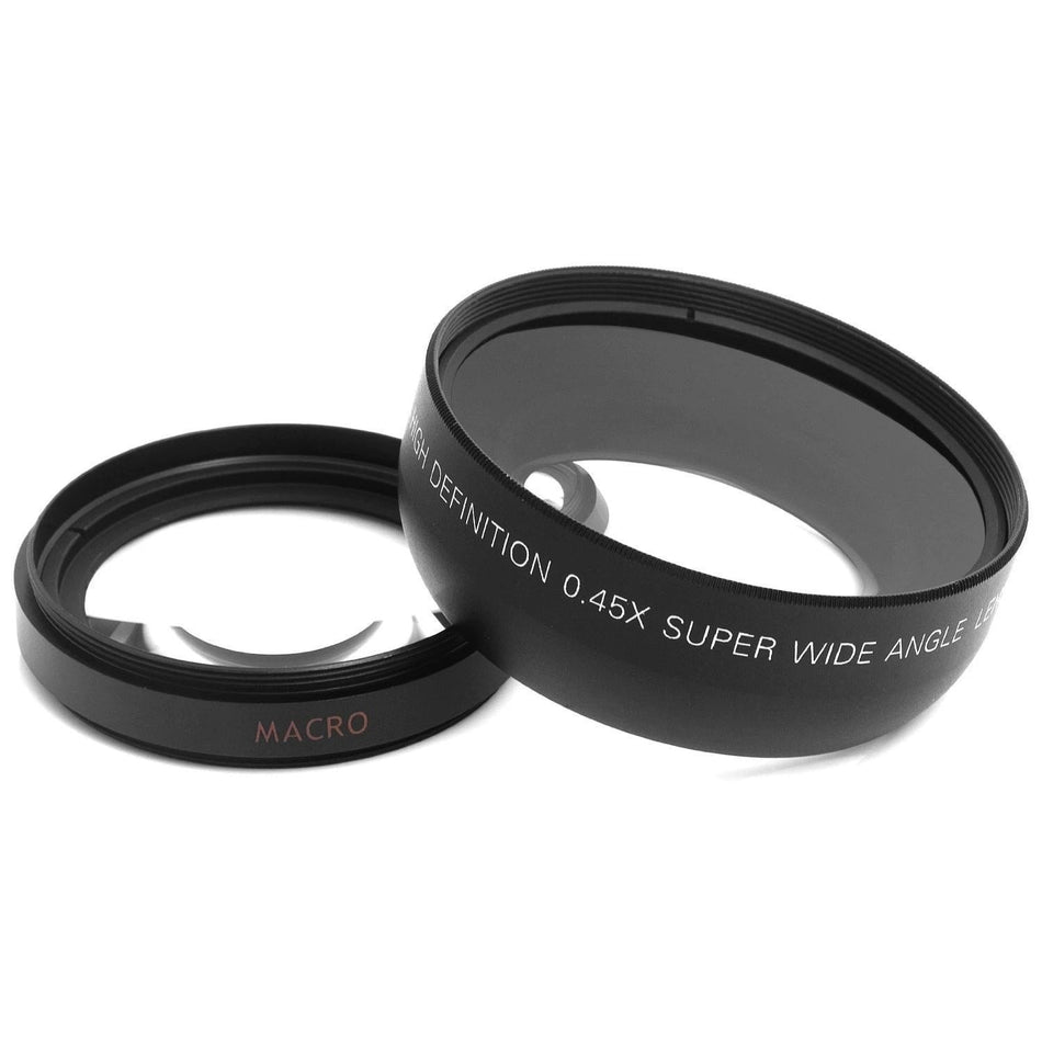 52mm 0.45X Wide Angle Macro Clip-On Phone Camera Lens
