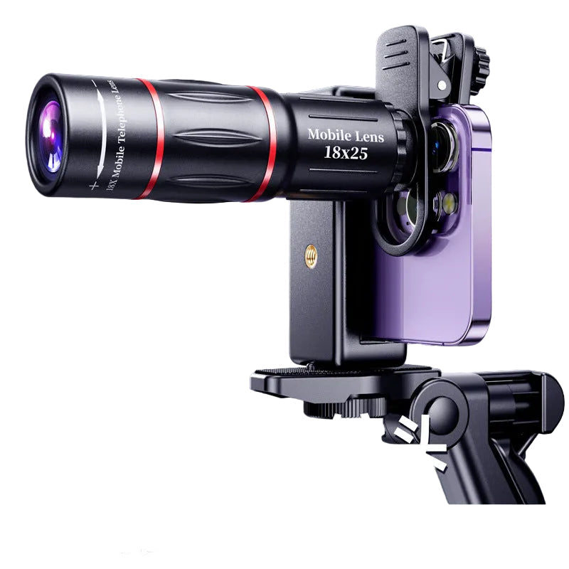 28X 18X Telephoto Mobile Phone Telescope Zoom Lens