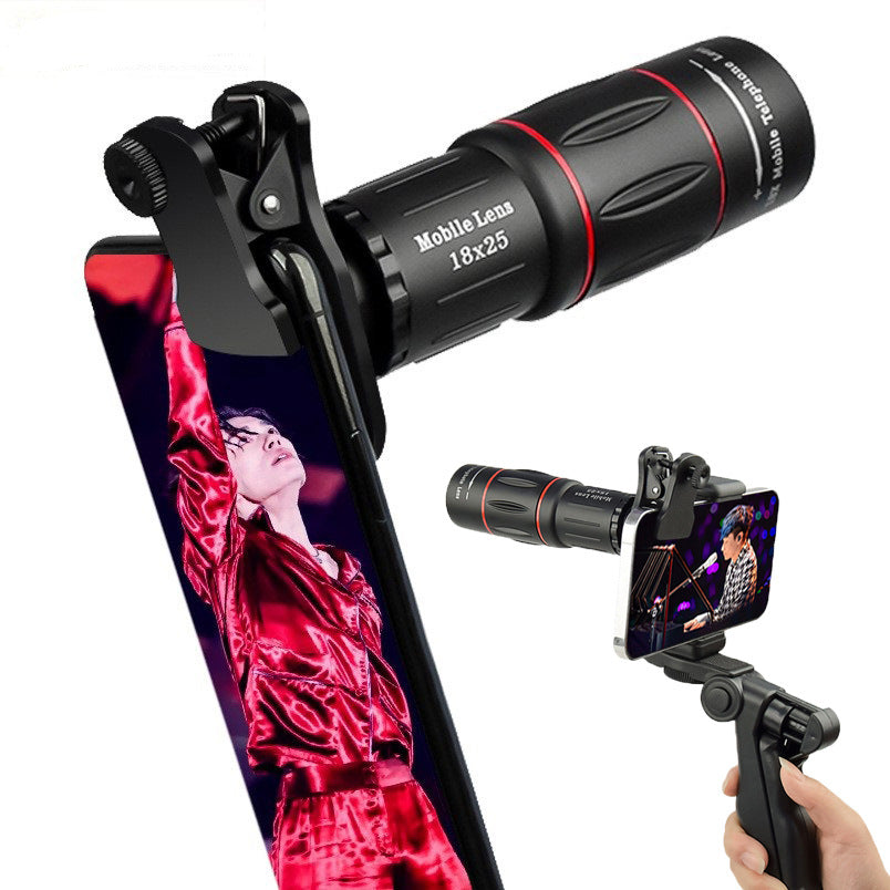 64X Telephoto Mobile Phone Lens Night Vision Monocular Zoom