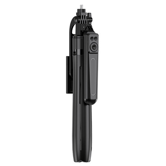 A17 1.8m Aluminum Alloy Selfie Stick Tripod with Bluetooth Remote in Black