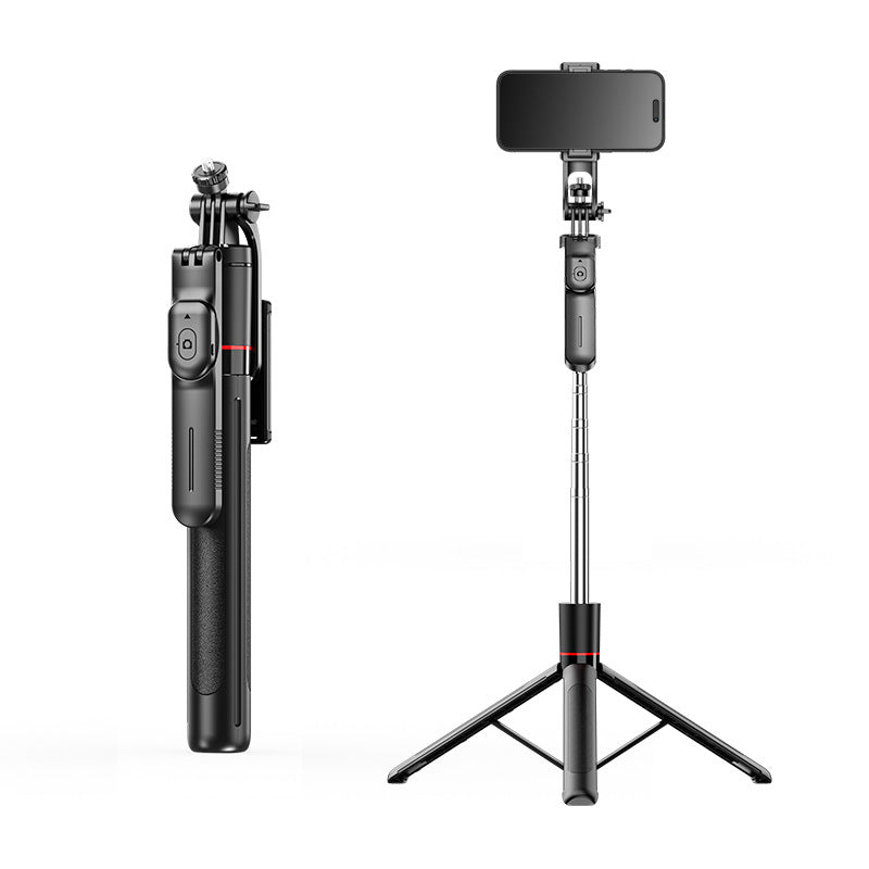 Retractable Anti-Shake Bluetooth Selfie Stick Tripod Stand