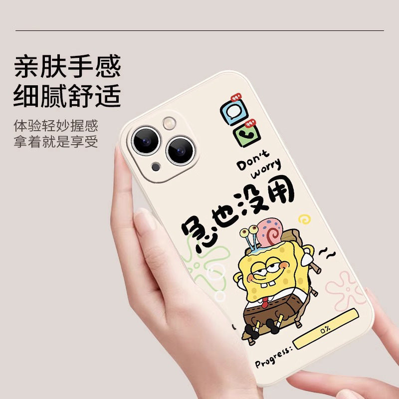 Inspirational iPhone Case with Transparent Shockproof Protection