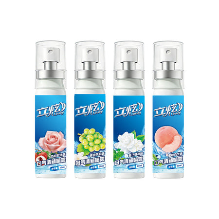 Lixuan Portable Oral Freshening Spray Breath Freshener Travel Size